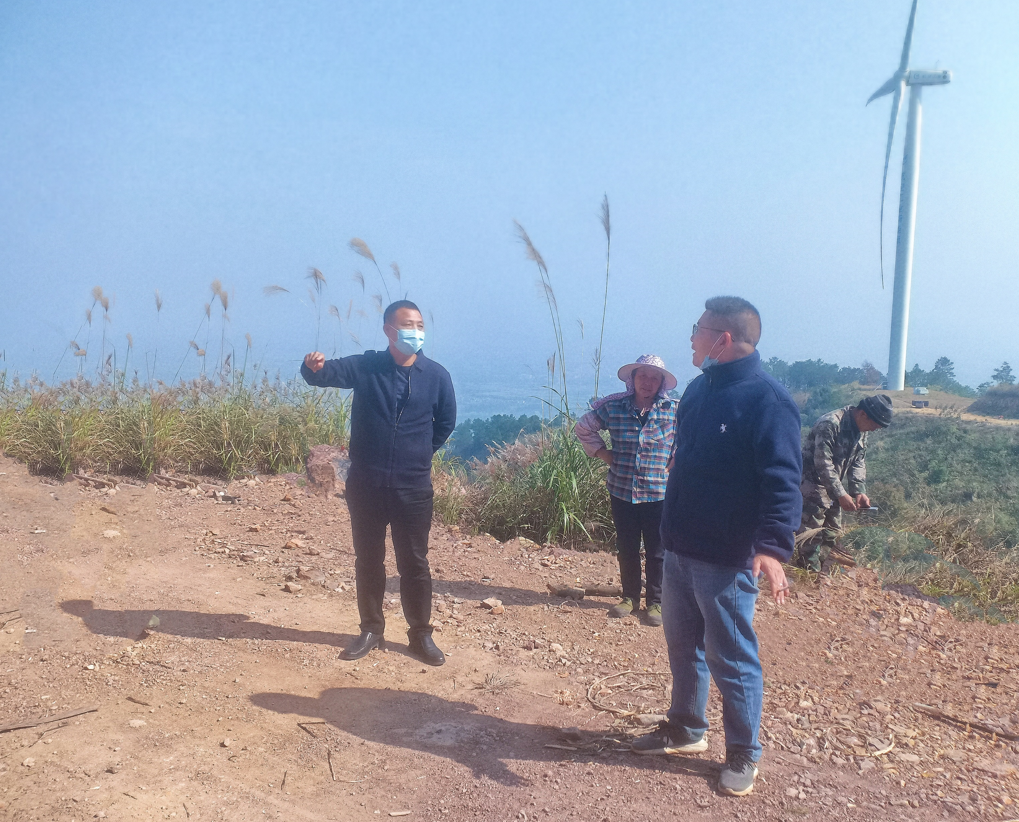 副董事长、总经理赵文东到林地领导工作