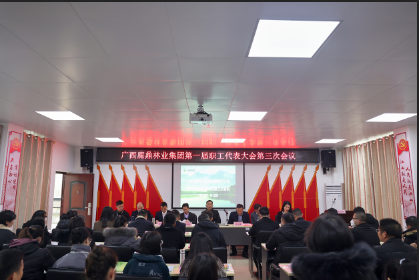 共担使命，，，，，，同谱新篇 奋力开创luck18xinli集团高质量发展新局面——luck18xinli林业集团召开第一届职工代表大会第三次会议