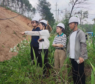 孙晓杰到龙坪矿项目查抄领导工作