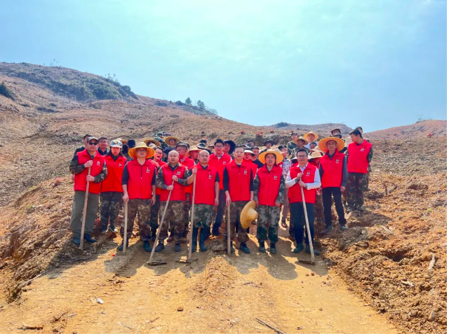 luck18xinli林业集团发展2024年春季植树造林活动